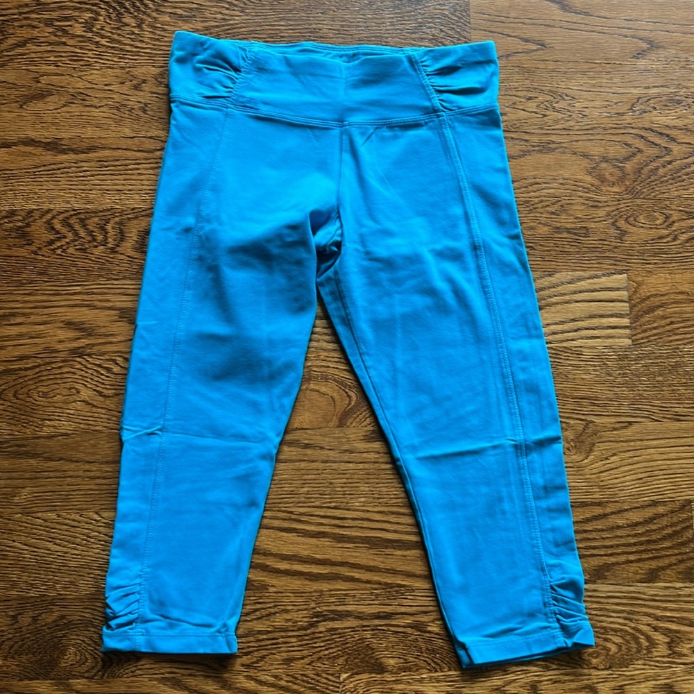 Calvin Klein bright turquoise leggings